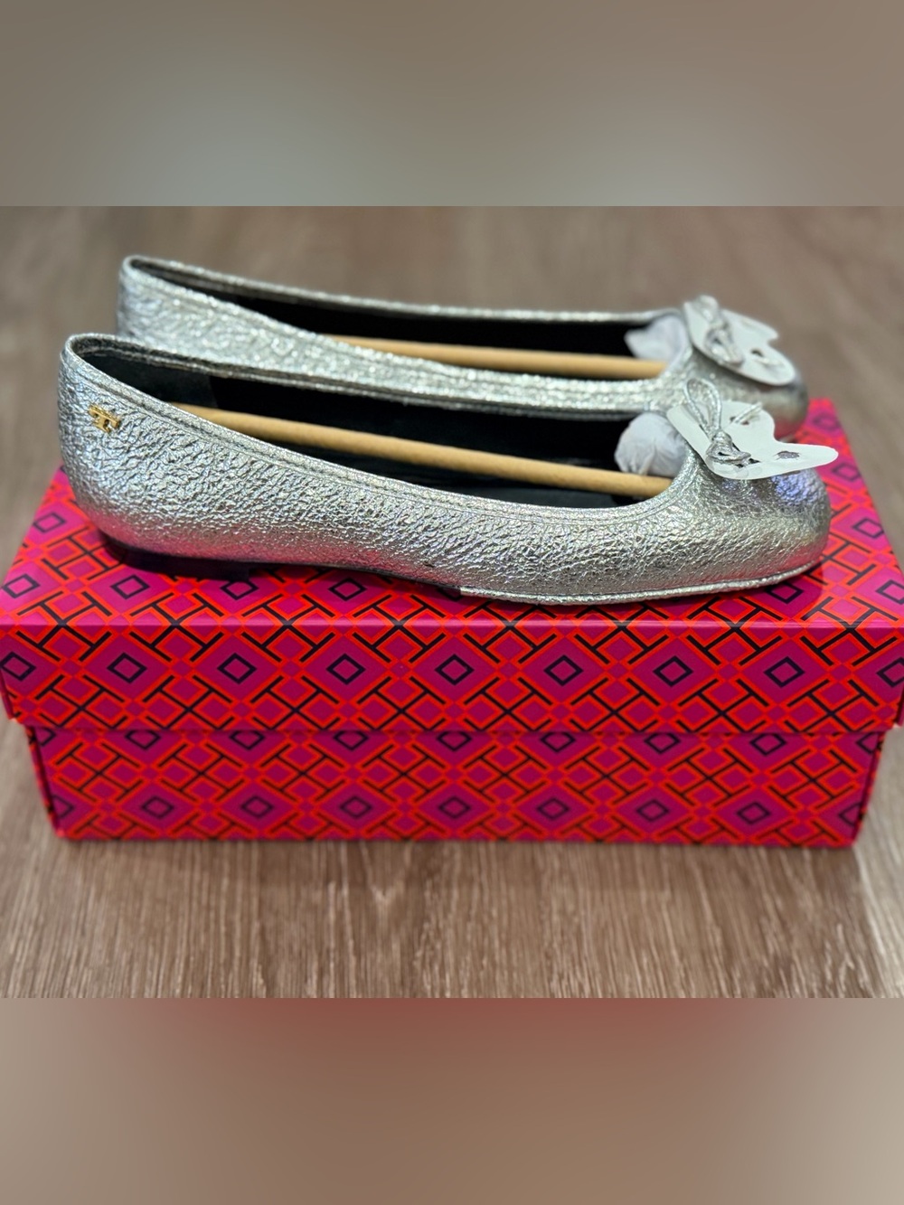 Tory Burch Laila 2 Driver Ballet Flats size 5
